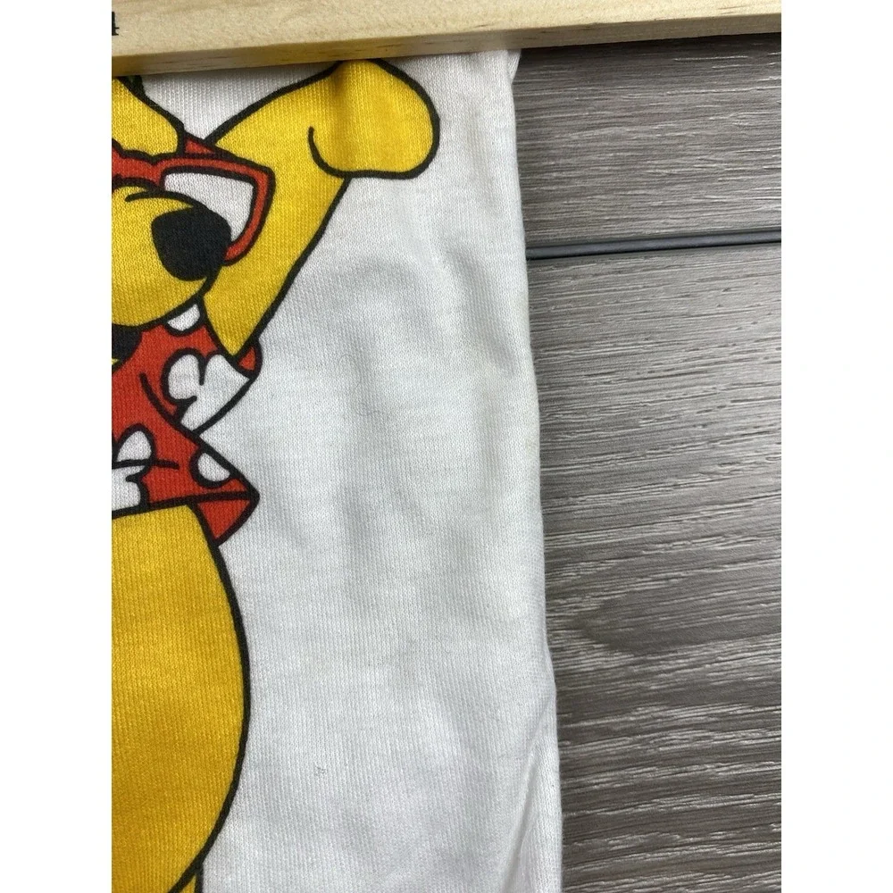 WDP Pooh & The Gang Toddler Vintage Sleeve Graphic Tank Top Island Theme White 4